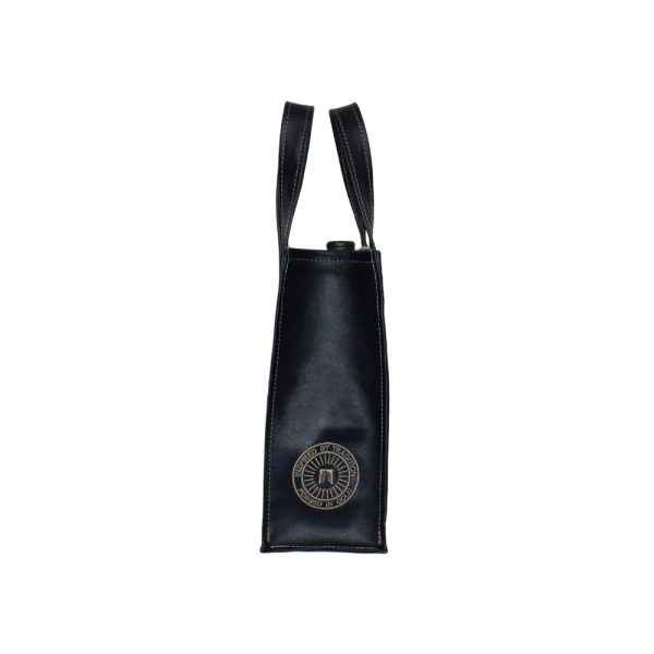 Single leather wine bag - Image 2